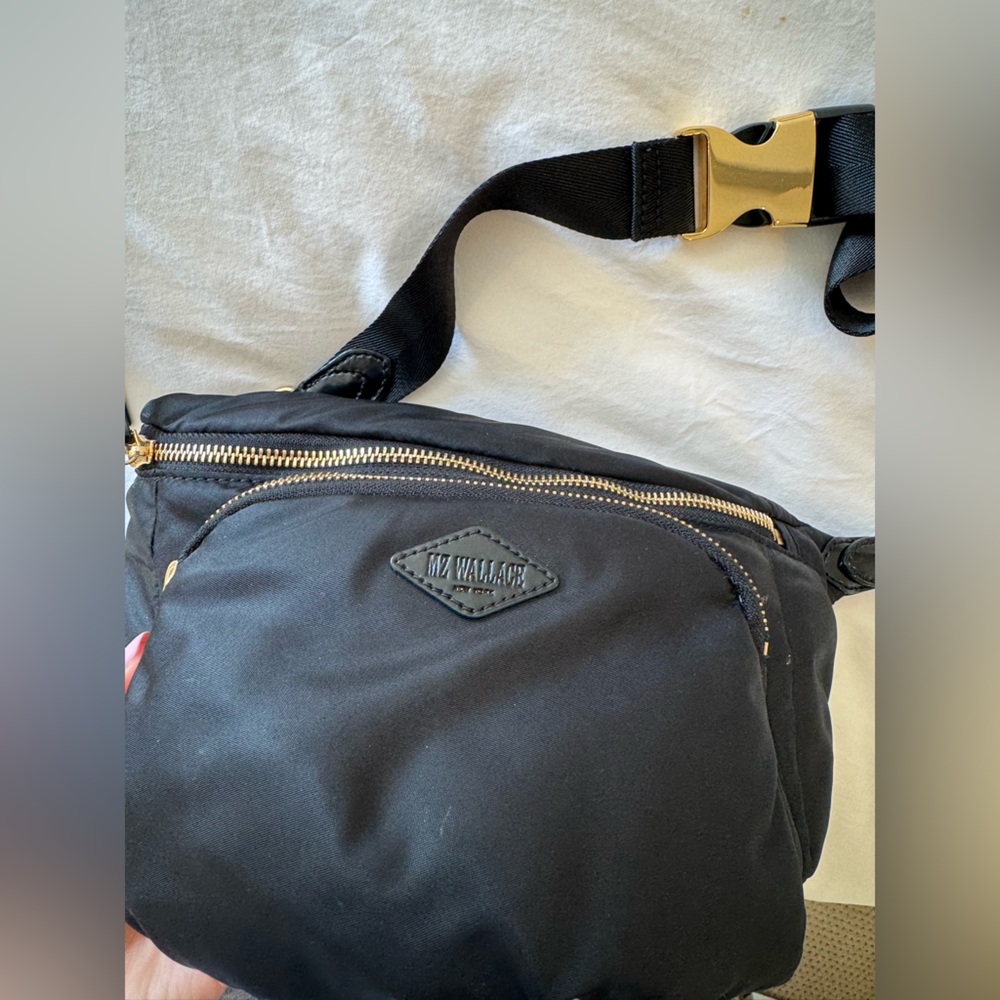 MZ Wallace Chelsea Sling Bag in Black - Picture 4 of 10